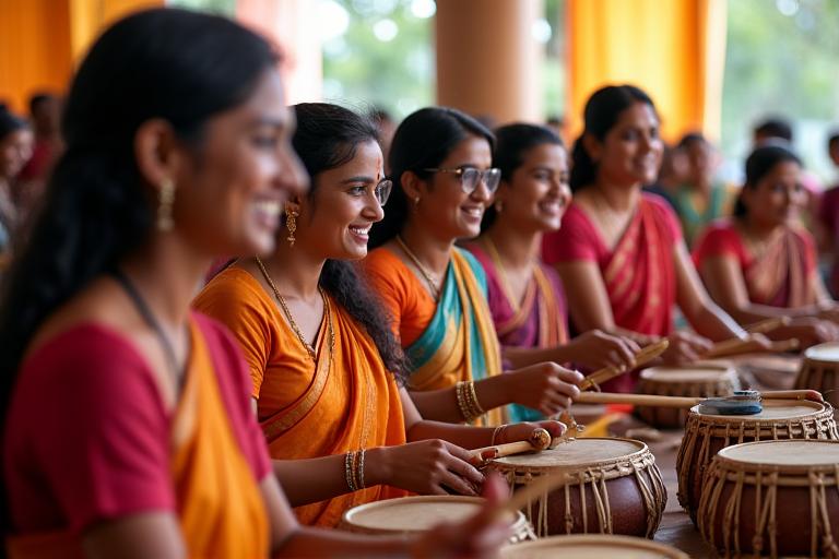 सांस्कृतिक लोक संगीत कार्यशाला बैंगलोर