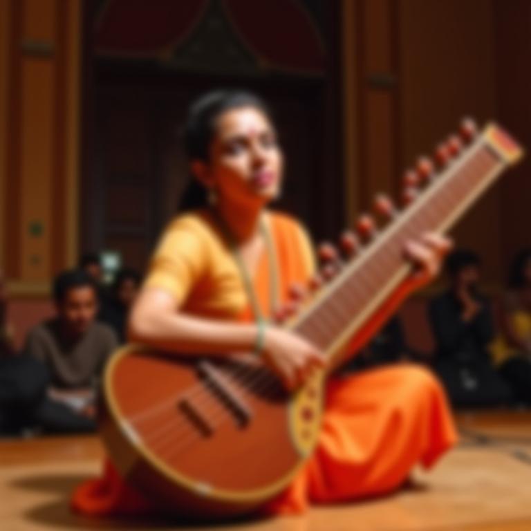 वीणा मास्टर क्लास प्रदर्शन